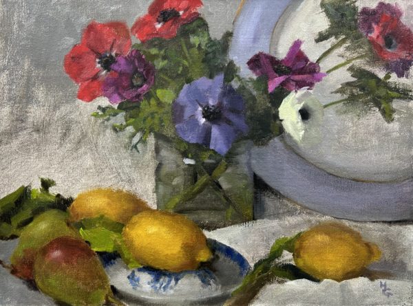 Anemones, Lemons and Pears