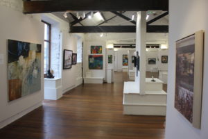 Gallery Space with Exhibition