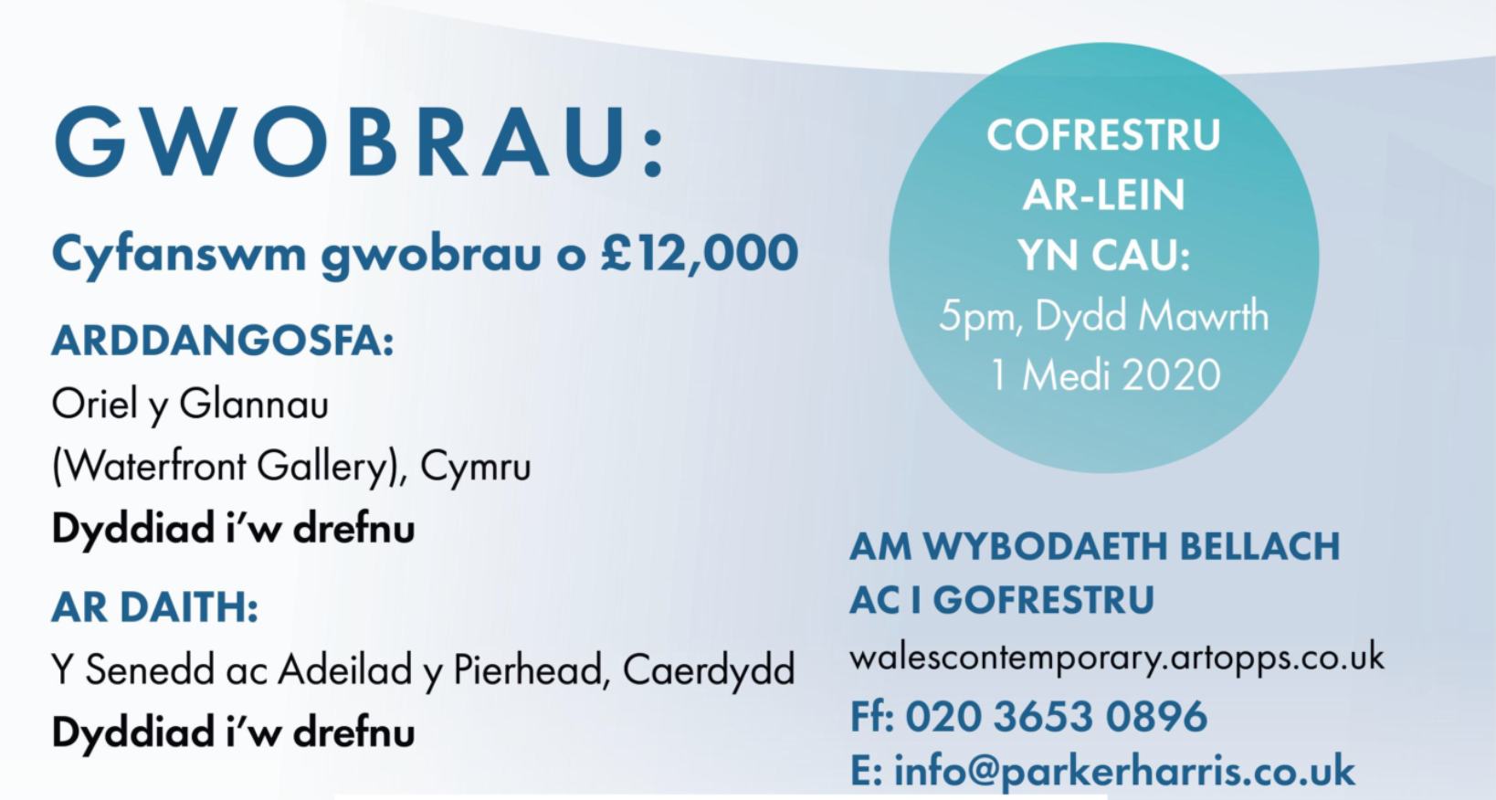 Cymru Gyfoes 2020